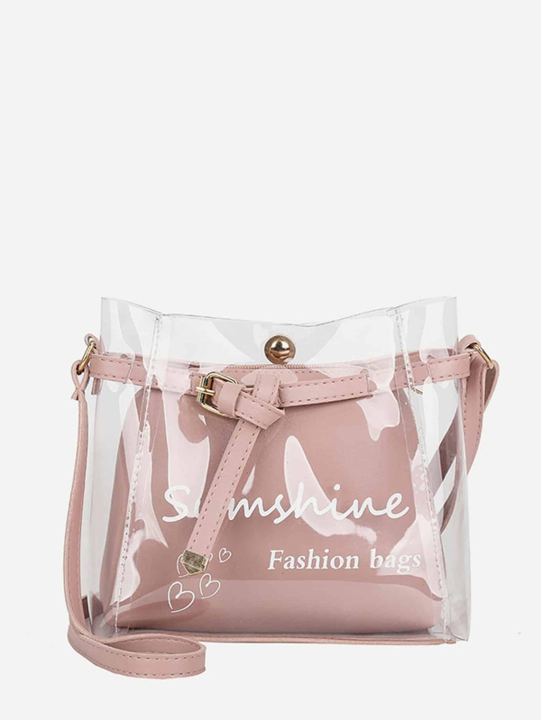 Clear Bag With Inner Pouch