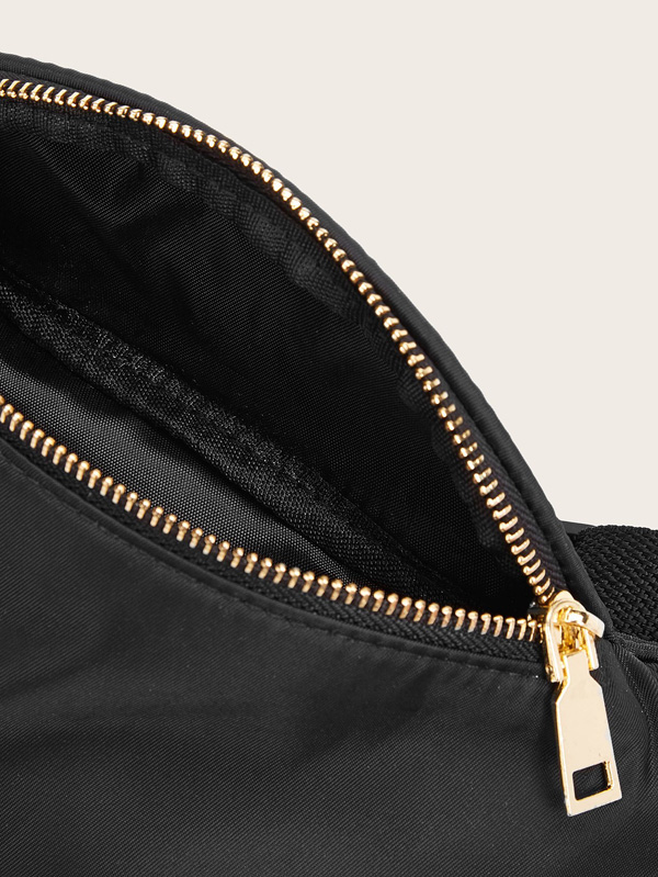 Zip Front Release Buckle Bum Bag
